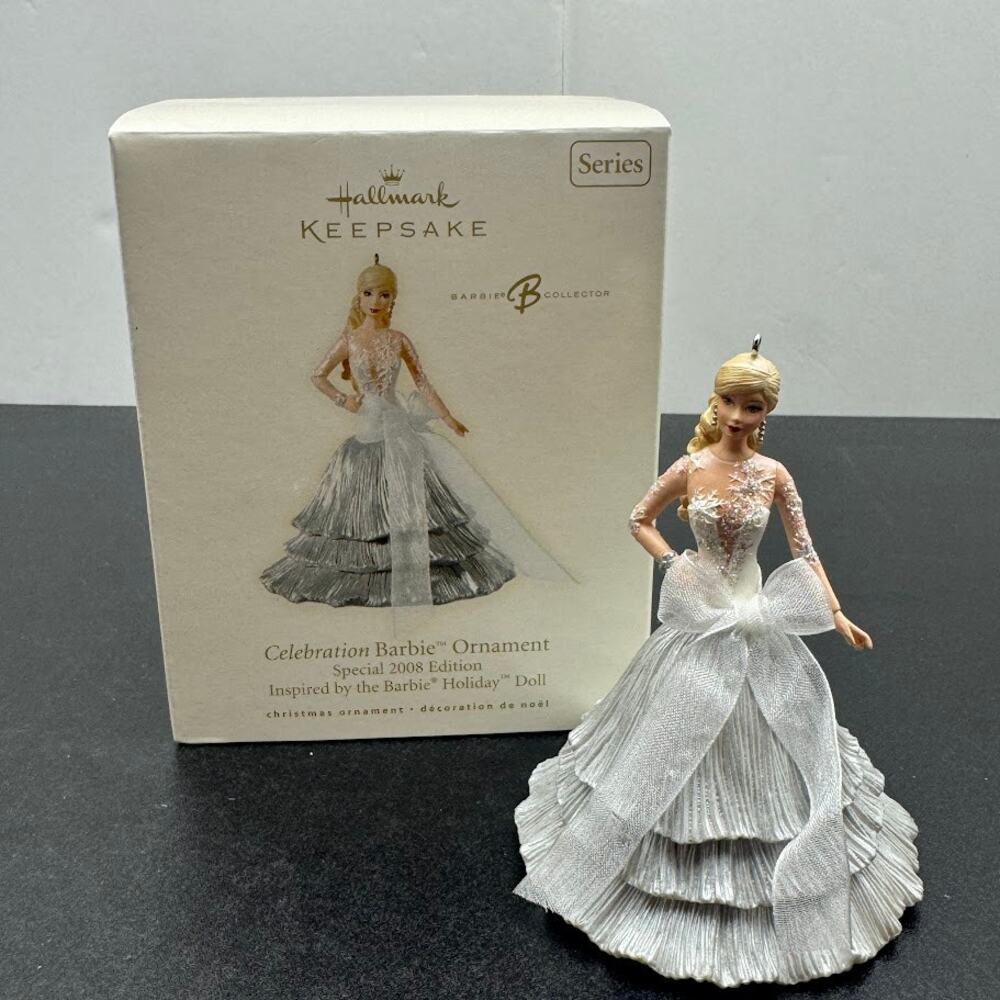 Hallmark Keepsake Celebration Barbie Ornament Special 2008 Edition